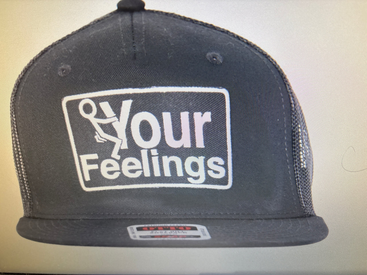 Black And White Snapback F Your Feelings GSH2033 - HighwayLeather