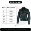 HL10200 Classic MC Leather Jacket with Plain sides - HighwayLeather