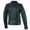 HL10200 Classic MC Leather Jacket with Plain sides - HighwayLeather