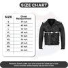 HL10205-Rub Buff Brown Old School Police Style Motorcycle Leather Brown Jacket - HighwayLeather