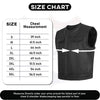 HL11659SPT Low Rise Short Torso Black Club Style Vest (Cow Leather) - HighwayLeather