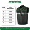 GREEN HL11693SPTGREEN Black Men Cross Stitch Club Leather Vest - HighwayLeather