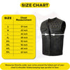 HL11049YELLOW Men's No Collar Club Style Leather Vest Honey Comb Stitch - HighwayLeather