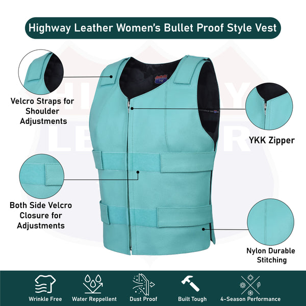 ジャケット・アウター NEIGHBORHOOD 1999 Bullet Proof Vest HL14945YELLOW Women Yellow bullet proof style leather vest