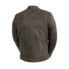 BROWN FIM253SDC | Hipster - Men's Motorcycle Leather Jacket - HighwayLeather