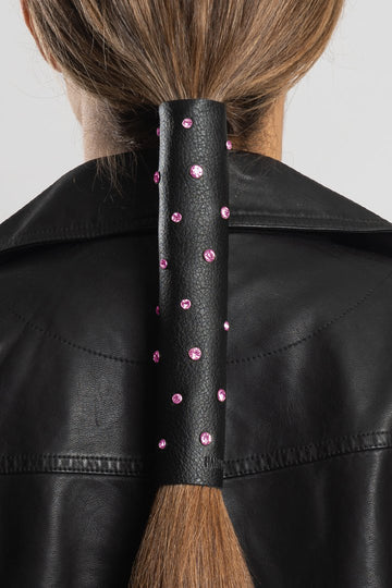 34047 Purple Bling Starry Night Hair Glove® - HighwayLeather