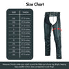 HL12836 Classic Leather Chap Design with Jean Pocket Style