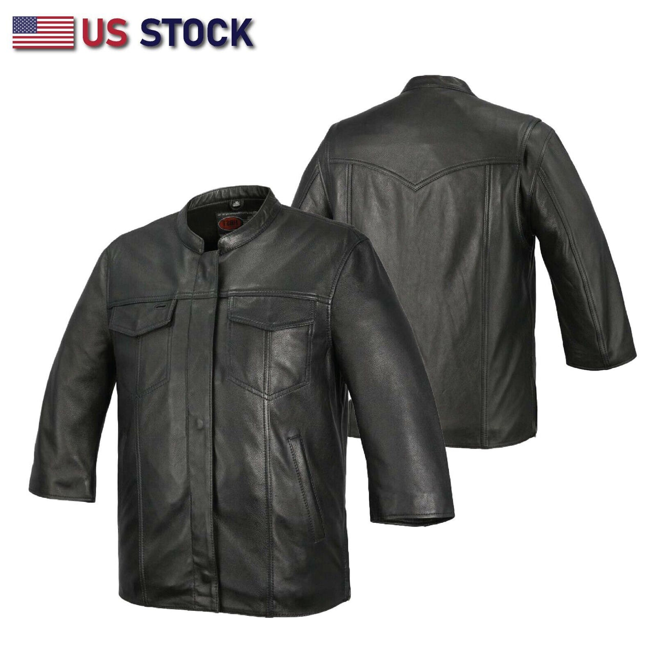 FIM419CDM | Mesa - Men's Motorcycle Leather Shirt - HighwayLeather