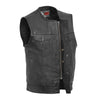 FIM639NOC | No Rival - Men's Motorcycle Leather Vest - HighwayLeather