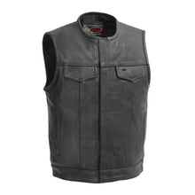 FIM639NOC | No Rival - Men's Motorcycle Leather Vest - HighwayLeather