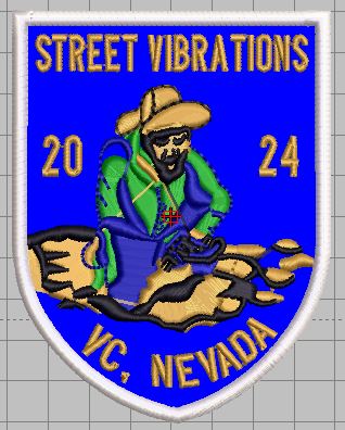 GOLD PANNING OLD TIMER STREET VIBERATIONS VIRGINIA CITY NV 2024 - HighwayLeather