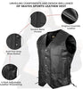 Men's Colorado Brown Ultra Motorcycle Vest