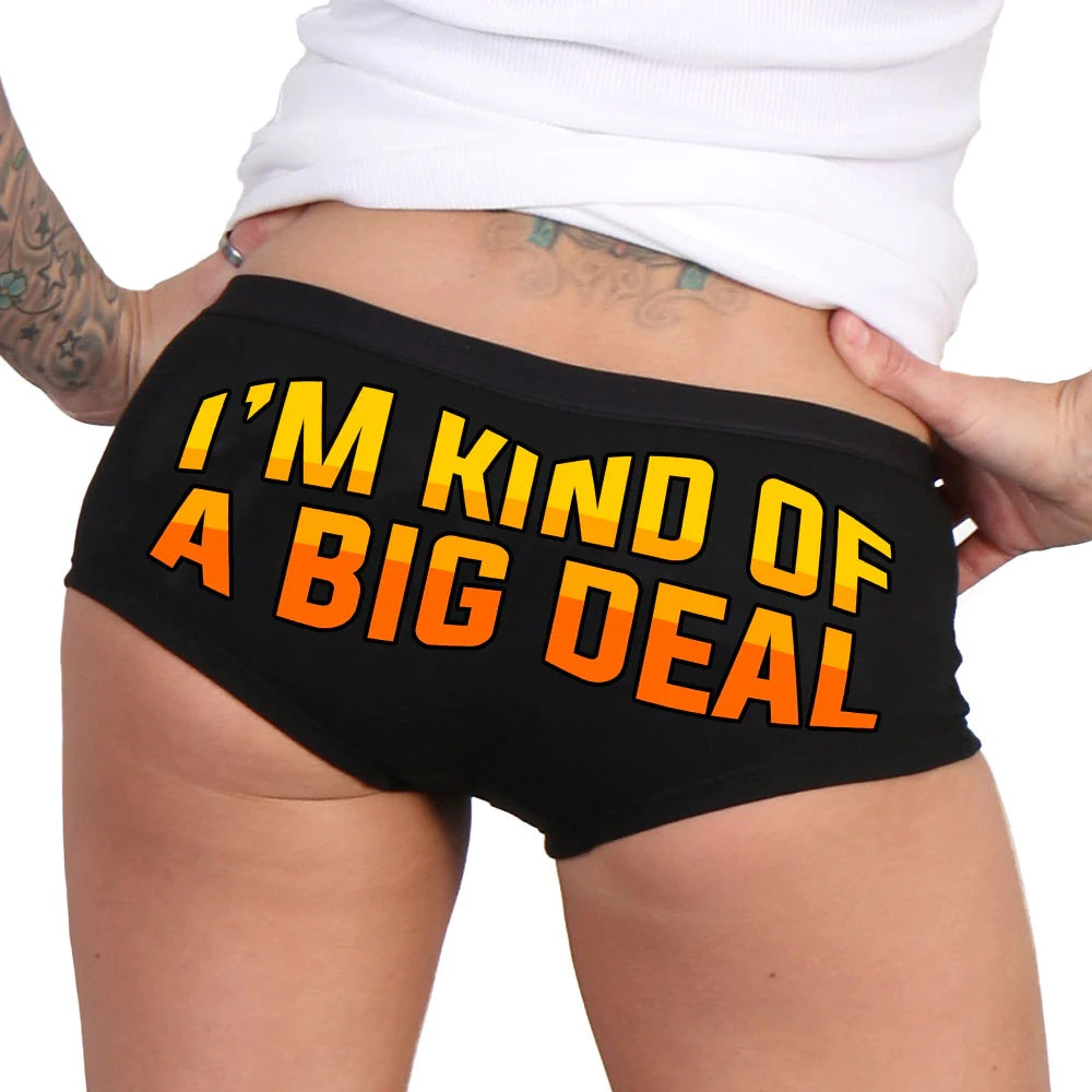 PTB7533 I'm Kind Of A Big Deal Boy Shorts - HighwayLeather