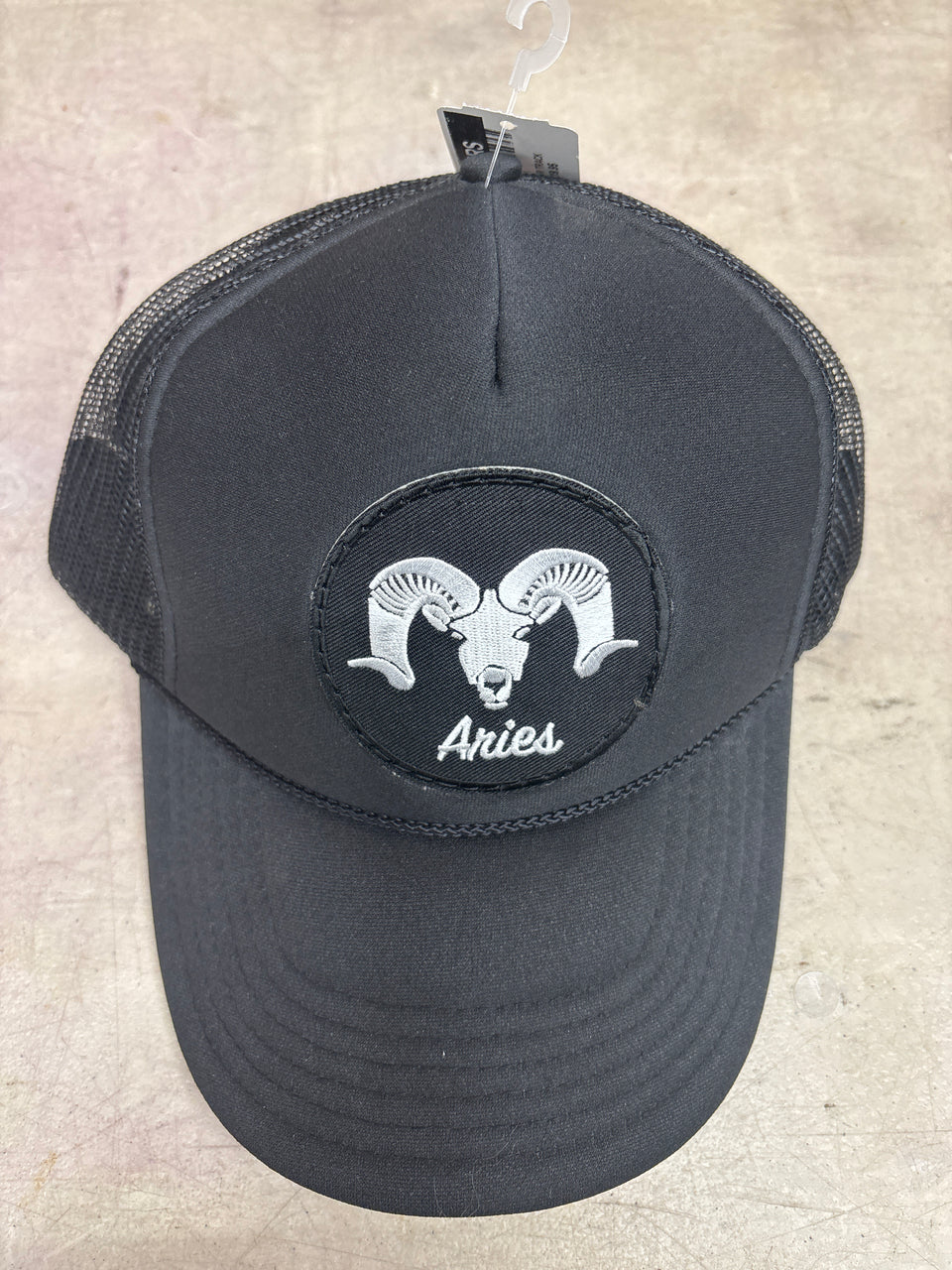 GSH7109 Aries Zodiac Trucker Hat - HighwayLeather