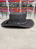 HL80119BROWN Outback Cowboy Leather Hat - HighwayLeather