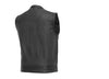 BLACK FIM689NOC | Sharp Shooter - Men's Motorcycle Leather Vest - HighwayLeather