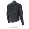 Hot Leathers JKM5001 Men's USA Made Premium Leather Motorcycle Biker Racer Jacket - HighwayLeather