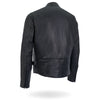 Hot Leathers JKM5001 Men's USA Made Premium Leather Motorcycle Biker Racer Jacket - HighwayLeather
