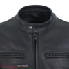 Hot Leathers JKM5001 Men's USA Made Premium Leather Motorcycle Biker Racer Jacket - HighwayLeather