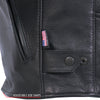 Hot Leathers JKM5001 Men's USA Made Premium Leather Motorcycle Biker Racer Jacket - HighwayLeather