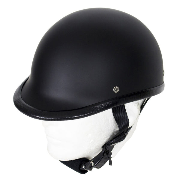 H504-11 - JOCKEY HAWK POLO HELMET FLAT MATTE BLACK - HighwayLeather