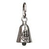 MLB9015 'Middle Finger' Motorcycle Good Luck Bell | Key Chain Accessory for Bikers - HighwayLeather