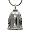 MLB9066 All Gave Some Motorcycle Good Luck Bell w/ Key Ring-Key Chain Accessory for Bikers - HighwayLeather
