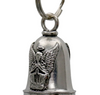 Milwaukee Leather MLB9067 Angel Motorcycle Good Luck Bell w/ Key Ring-Key Chain Accessory for Bikers - HighwayLeather