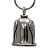 MLB9068 Angel Wings Motorcycle Good Luck Bell w/ Key Ring-Key Chain Accessory for Bikers - HighwayLeather