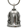 MLB9072 Bacon Beer Motorcycle Good Luck Bell w/ Key Ring-Key Chain Accessory for Bikers - HighwayLeather