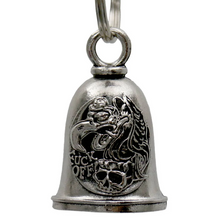 MLB9083 Buzzard Motorcycle Good Luck Bell w/ Key Ring-Key Chain Accessory for Bikers - HighwayLeather