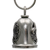 MLB9083 Buzzard Motorcycle Good Luck Bell w/ Key Ring-Key Chain Accessory for Bikers - HighwayLeather