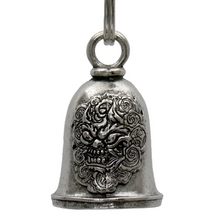 MLB9094 Dragon Motorcycle Good Luck Bell w/ Key Ring-Key Chain Accessory for Bikers - HighwayLeather