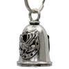 MLB9095 Eagle Flying Motorcycle Good Luck Bell w/ Key Ring-Key Chain Accessory for Bikers - HighwayLeather