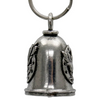 MLB9095 Eagle Flying Motorcycle Good Luck Bell w/ Key Ring-Key Chain Accessory for Bikers - HighwayLeather