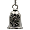 MLB9098 Fallen Brothers Motorcycle Good Luck Bell w/ Key Ring-Key Chain Accessory for Bikers - HighwayLeather