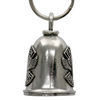 MLB9098 Fallen Brothers Motorcycle Good Luck Bell w/ Key Ring-Key Chain Accessory for Bikers - HighwayLeather