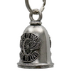MLB9102 Flying Wheel Motorcycle Good Luck Bell w/ Key Ring-Key Chain Accessory for Bikers - HighwayLeather