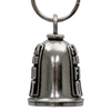 MLB9104 F Around Motorcycle Good Luck Bell w/ Key Ring-Key Chain Accessory for Bikers - HighwayLeather