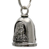 MLB9112 Jesus Motorcycle Good Luck Bell w/ Key Ring-Key Chain Accessory for Bikers - HighwayLeather