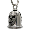 MLB9136 Shredder Motorcycle Good Luck Bell w/ Key Ring-Key Chain Accessory for Bikers - HighwayLeather