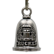 MLB9146 Trucker Motorcycle Good Luck Bell w/ Key Ring-Key Chain Accessory for Bikers - HighwayLeather