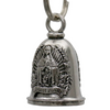 MLB9150 Virgin Mary Motorcycle Good Luck Bell w/ Key Ring-Key Chain Accessory for Bikers - HighwayLeather