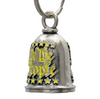 MLB9152 We The People Motorcycle Good Luck Bell w/ Key Ring-Key Chain Accessory for Bikers - HighwayLeather