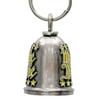 MLB9152 We The People Motorcycle Good Luck Bell w/ Key Ring-Key Chain Accessory for Bikers - HighwayLeather