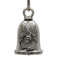 MLB9153 Wizzard Motorcycle Good Luck Bell w/ Key Ring-Key Chain Accessory for Bikers - HighwayLeather