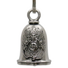 MLB9153 Wizzard Motorcycle Good Luck Bell w/ Key Ring-Key Chain Accessory for Bikers - HighwayLeather