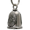 MLB9153 Wizzard Motorcycle Good Luck Bell w/ Key Ring-Key Chain Accessory for Bikers - HighwayLeather