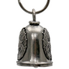 MLB9153 Wizzard Motorcycle Good Luck Bell w/ Key Ring-Key Chain Accessory for Bikers - HighwayLeather