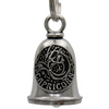 MLB9158 Zodiac Capricorn Motorcycle Good Luck Bell w/ Key Ring-Key Chain Accessory for Bikers - HighwayLeather